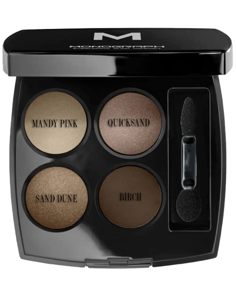 Artis Monograph Pressed Powder Eyeshadow Quad Compact